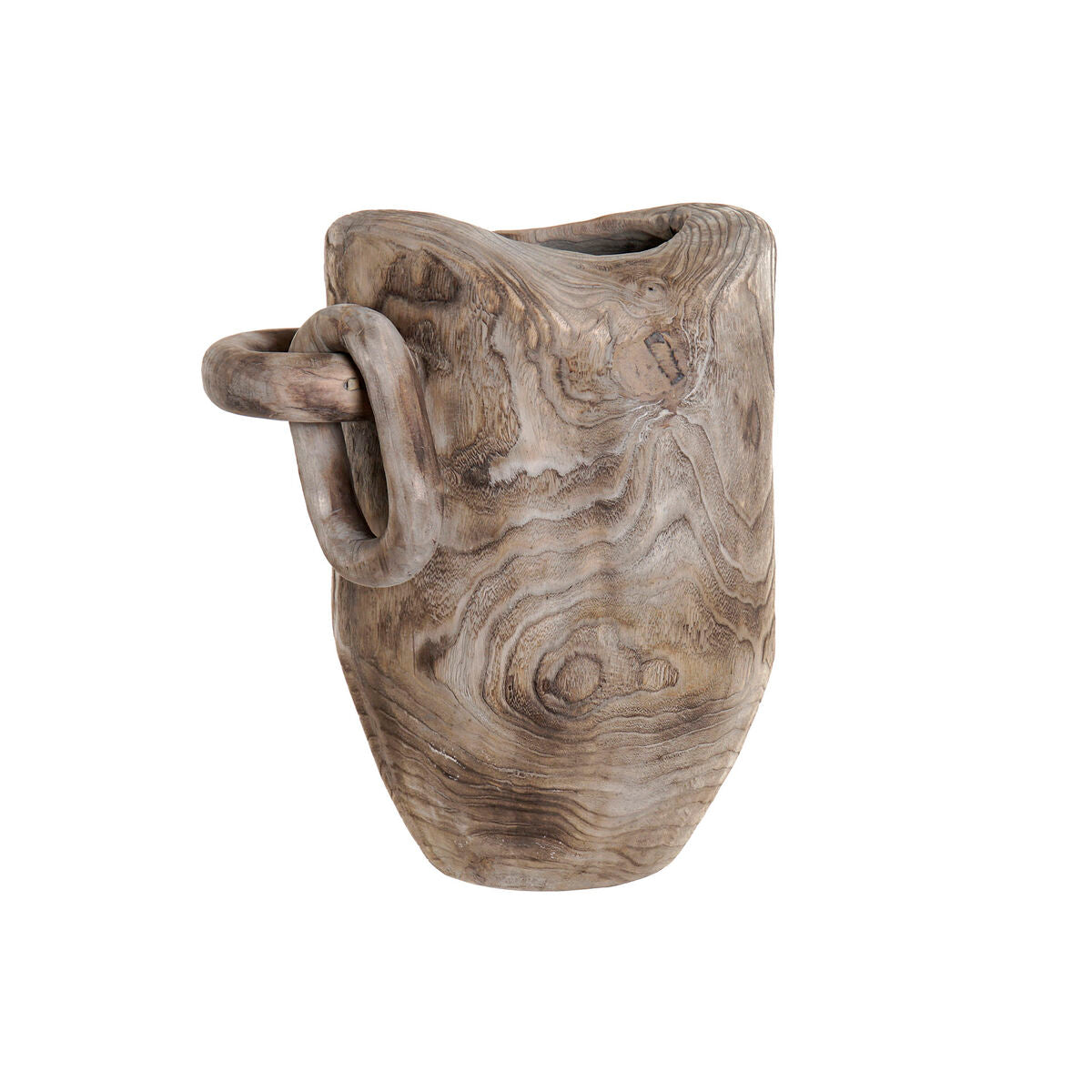 Puinen koristevaasi, paju, rustiikkinen perinteinen tyyli, 44 x 33 x 49 cm