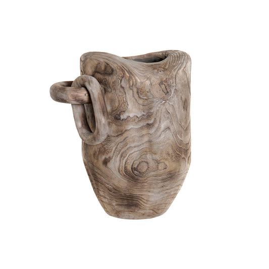 Puinen koristevaasi, paju, rustiikkinen perinteinen tyyli, 44 x 33 x 49 cm