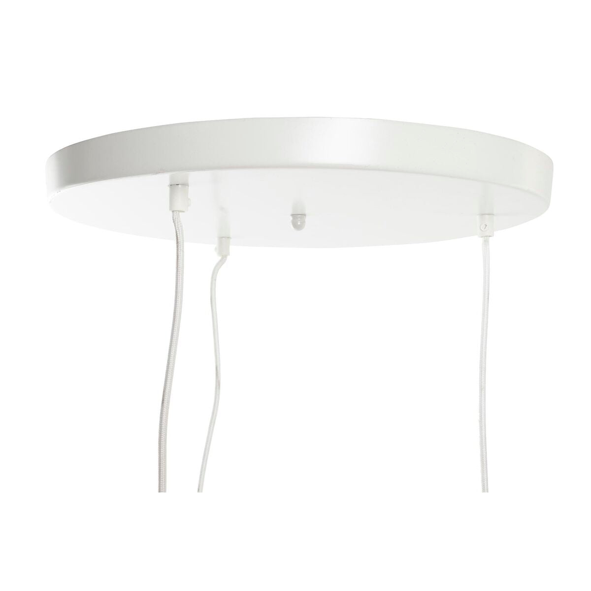 Riippuvalaisin 3-lamppuinen rattan, valkoinen & vaaleanruskea 75 cm E27