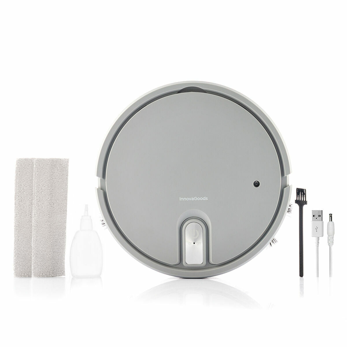 Robotti-imuri ladattava 5-in-1, UV-desinfiointi & kostutin, 220 ml, Ø25×7 cm