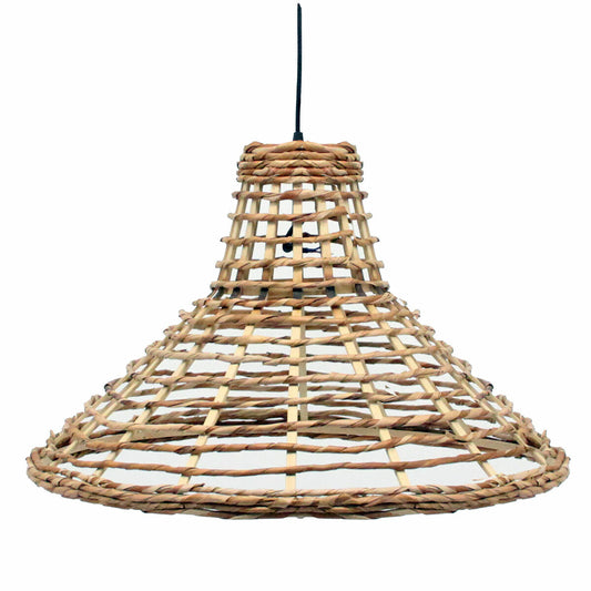 Rottinki kattovalaisin 56 x 56 x 34 cm, E27-kanta 50 W, ruskea
