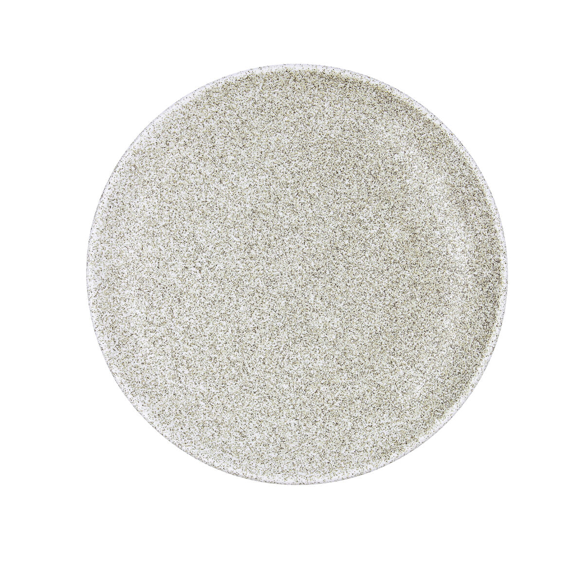 Ruokalautanen Ø 25 cm keraaminen, beige, pinoittava, mikroaaltokestävä, 6 kpl