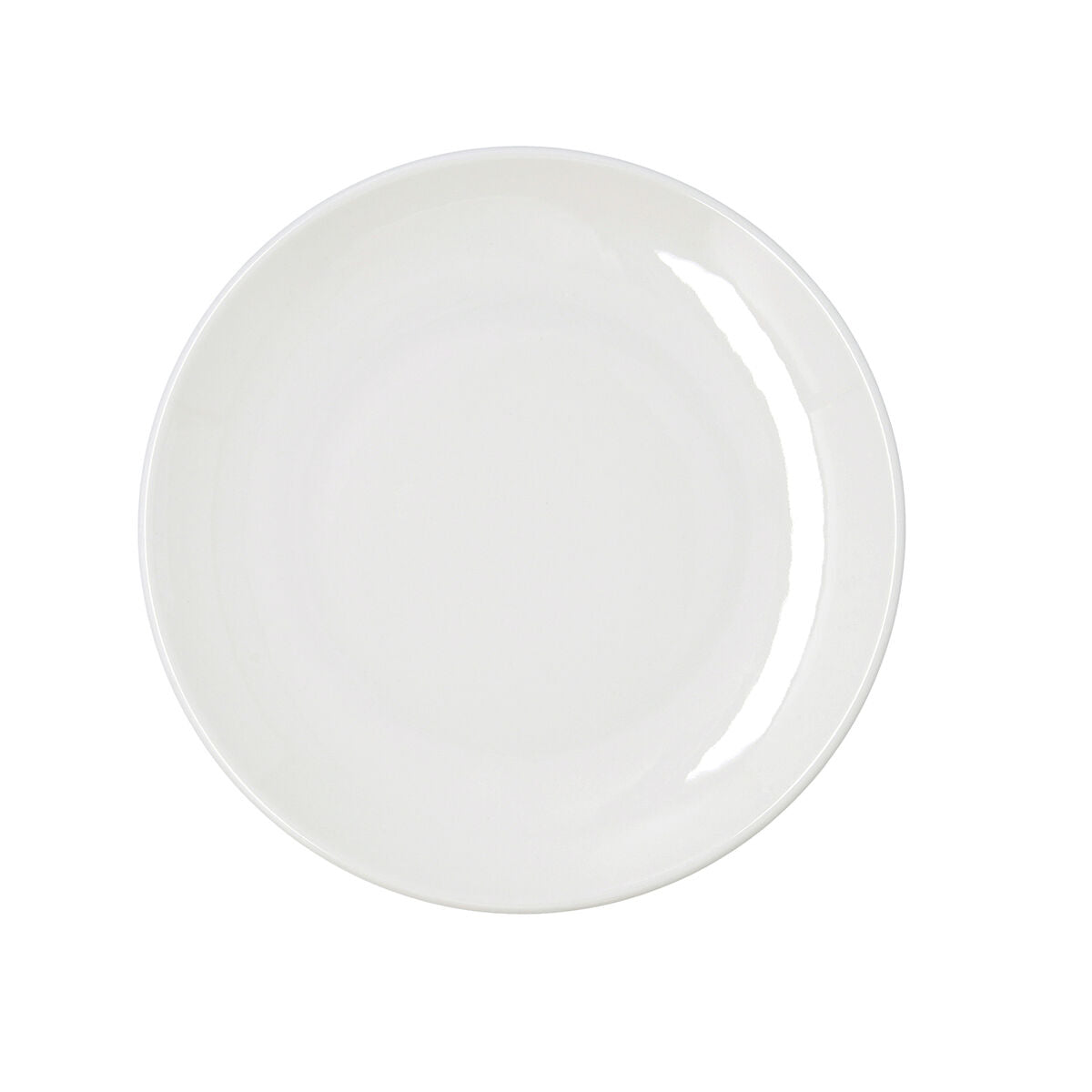 Ruokalautanen Ø 25 cm, keraaminen, astianpesukone- & mikroaaltokestävä, 6 kpl