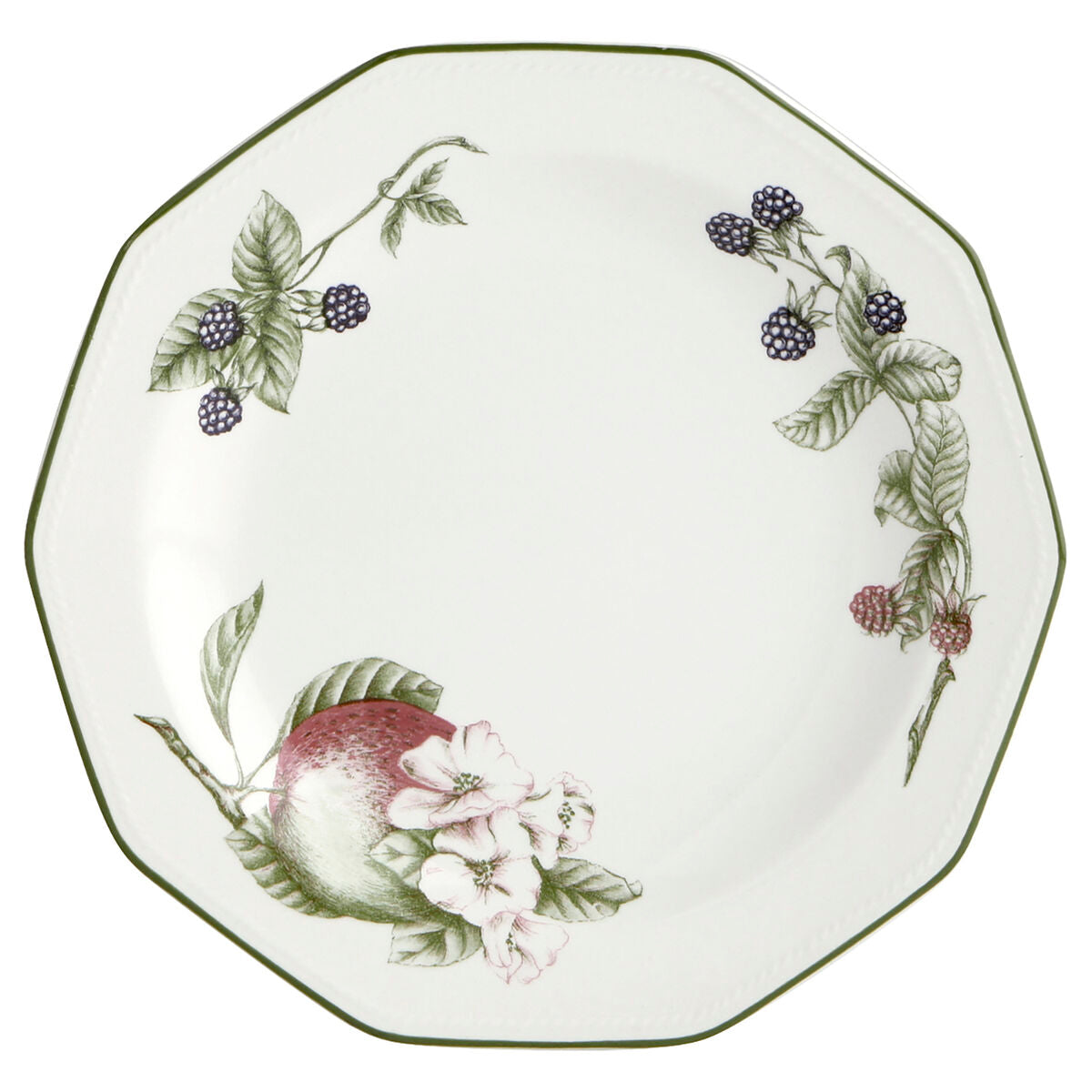 Ruokalautanen 27 cm, 6 kpl, posliini, astianpesukoneeseen sopiva, Orchard-kuosi