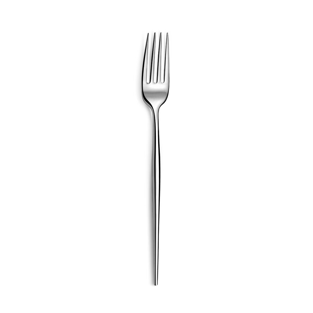 Ruostumattomat ruokahaarukat 12 kpl, Inox hopea - metalli 4 mm