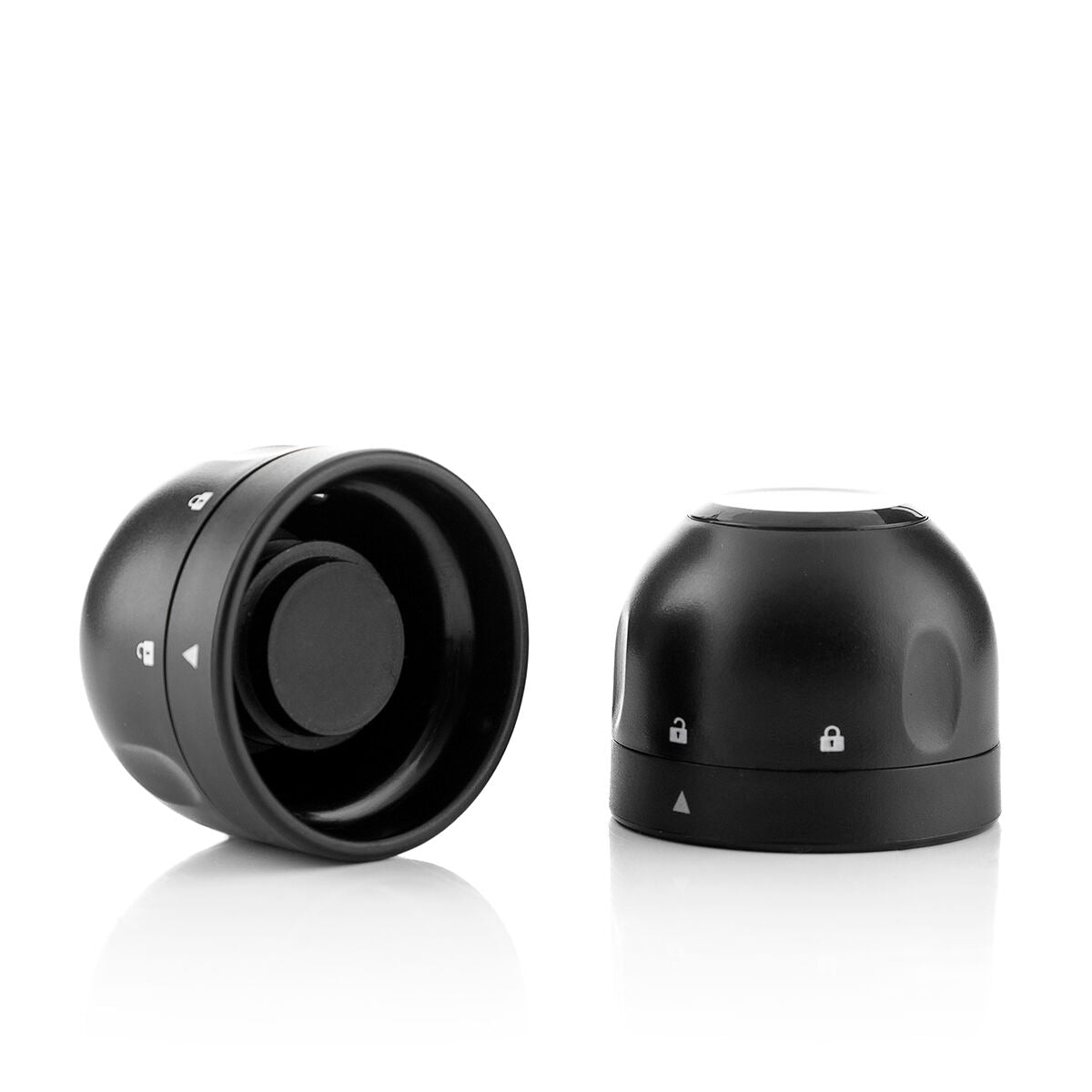 Samppanjapullon suljinsetti 2 kpl, tiivis lukitus 17,5–18 mm, ergonominen