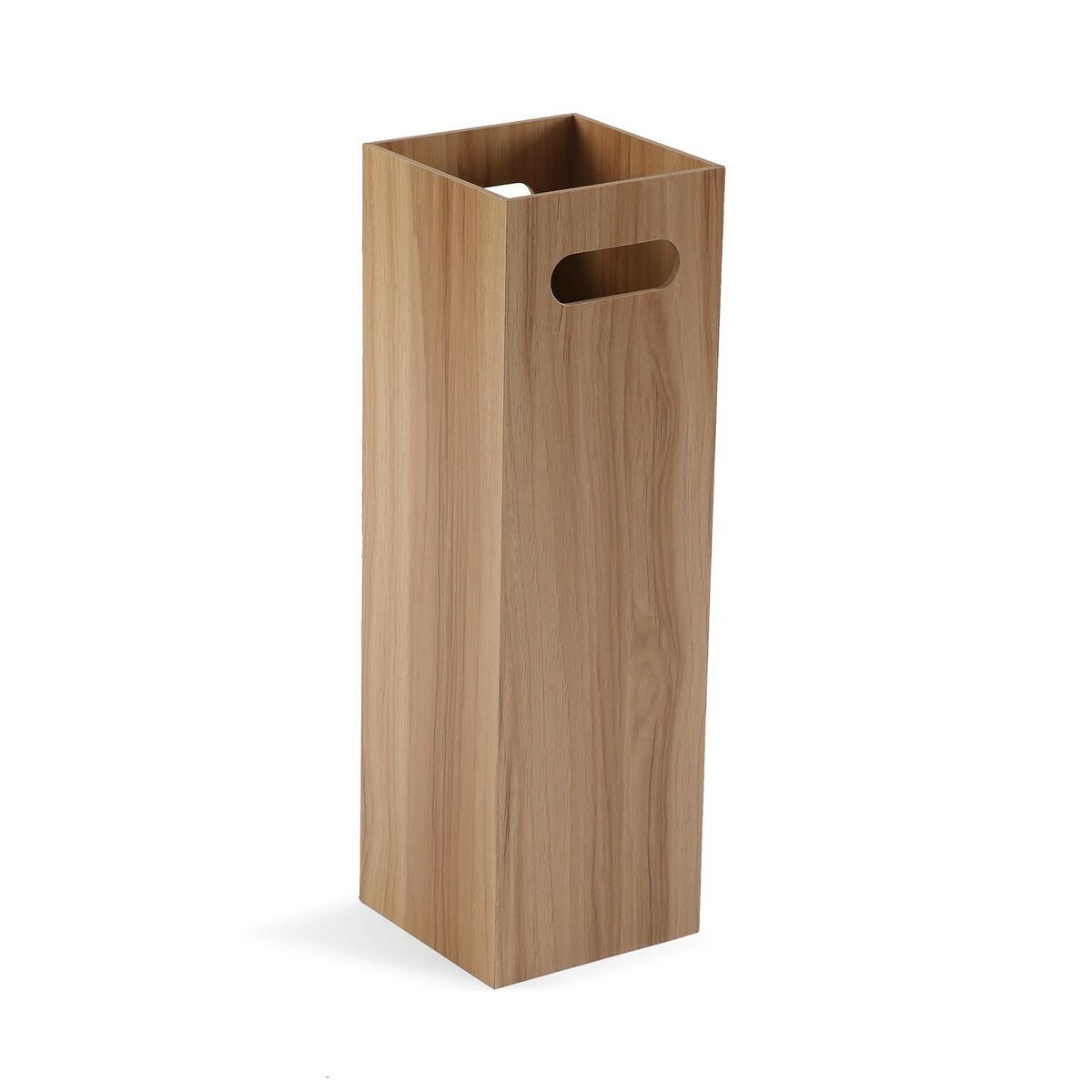 Sateenvarjoteline MDF 18 x 51 x 15 cm, puun sävy, kapea malli eteiseen, moderni