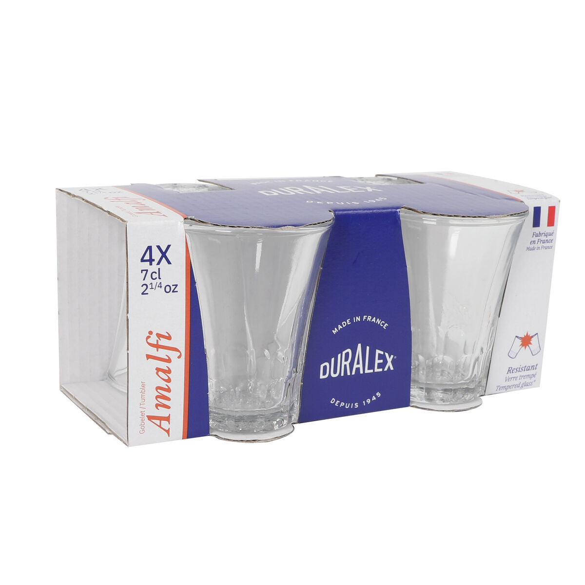 Shottilasit 70 ml, 4 kpl – kirkas lasi pieniin tarjoiluihin kotipöytään (12 kpl)