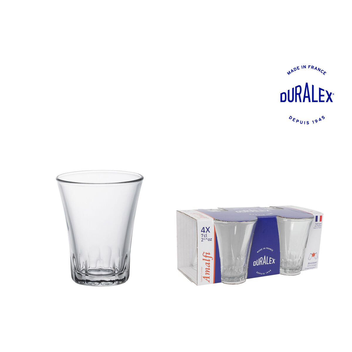 Shottilasit 70 ml, 4 kpl – kirkas lasi pieniin tarjoiluihin kotipöytään (12 kpl)