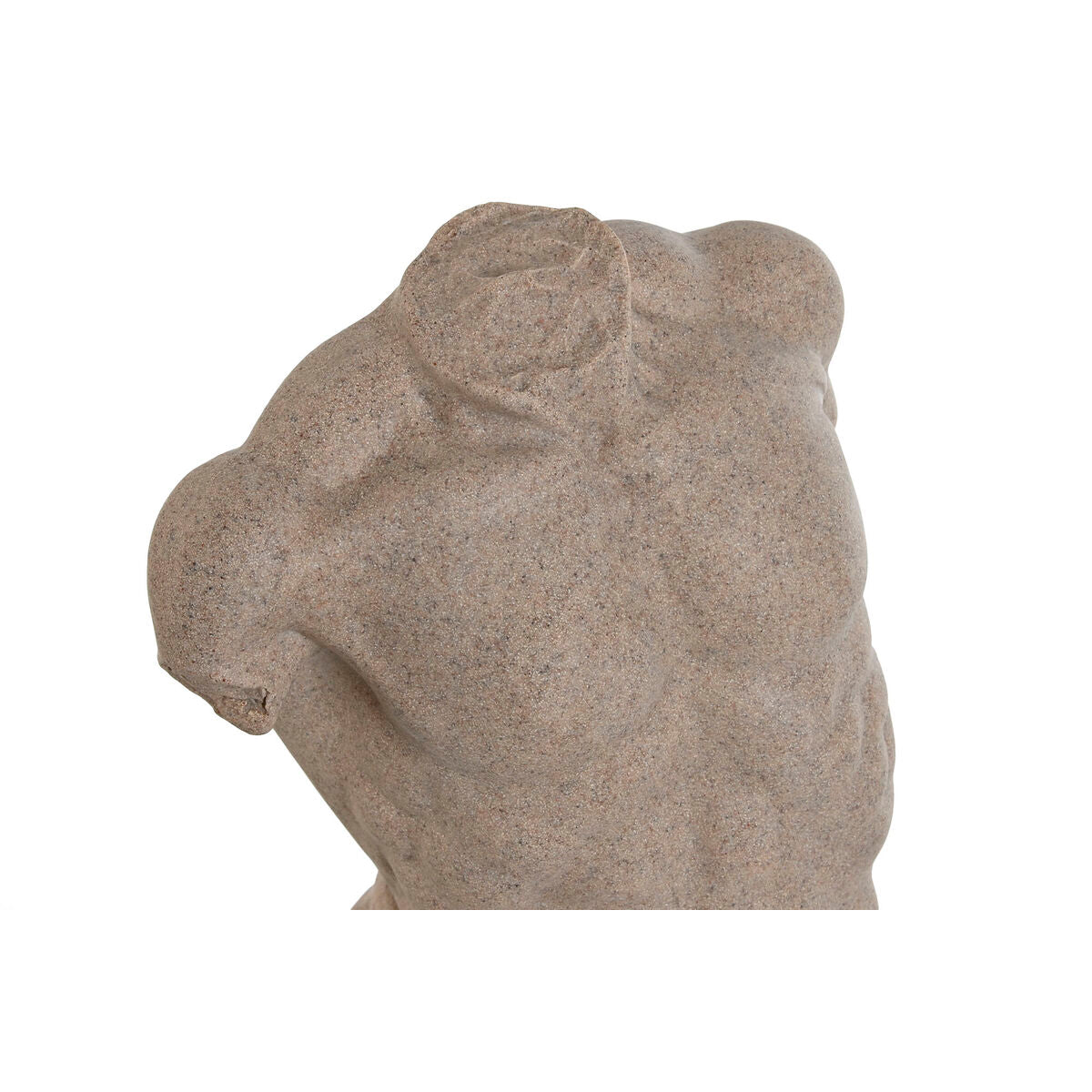 Sisustuspatsas torso resiinistä, ruskea romanttinen kotiin 17 x 14 x 29 cm