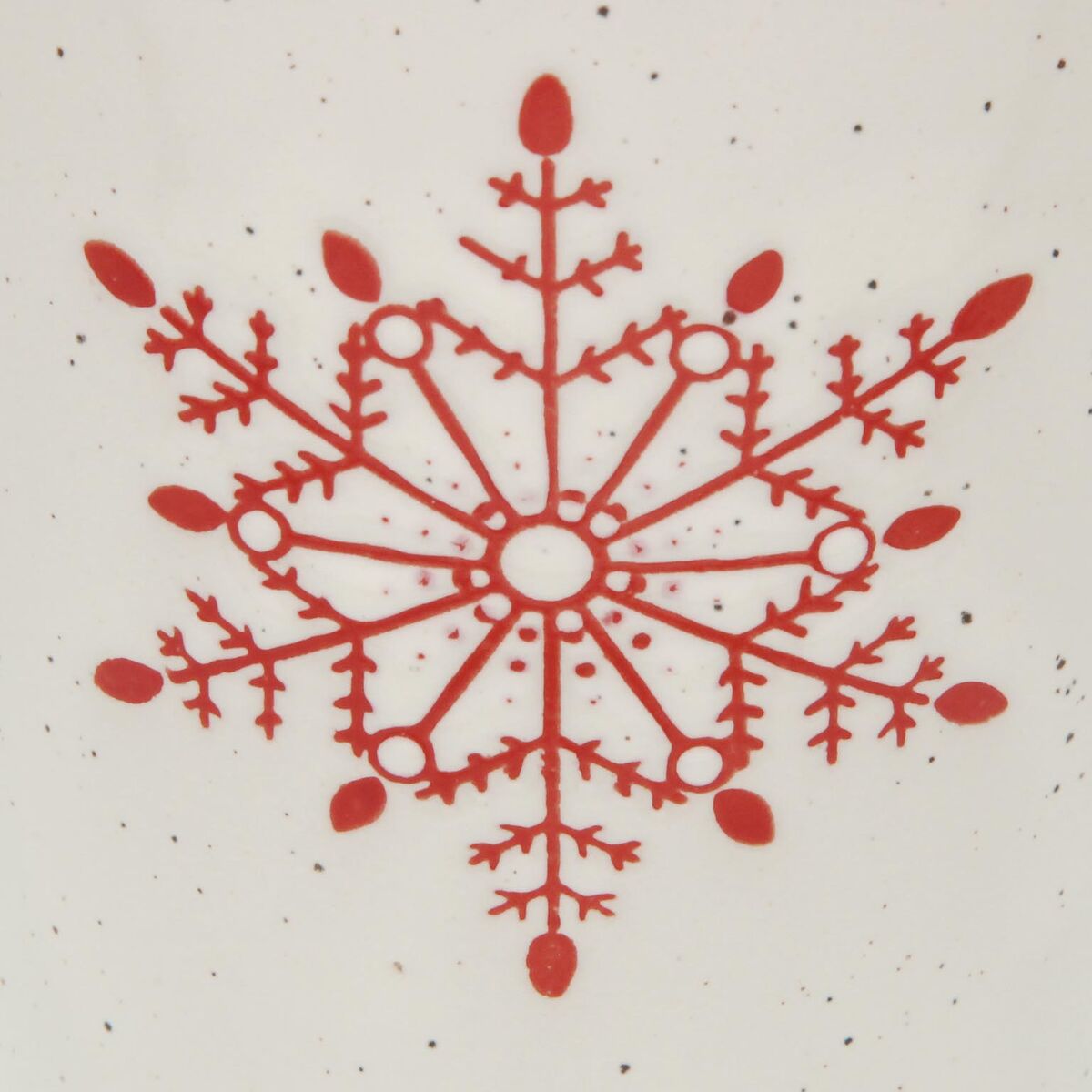 Sokeriastia keramiikka tähti 6,9×8,9×6,9 cm, valkoinen