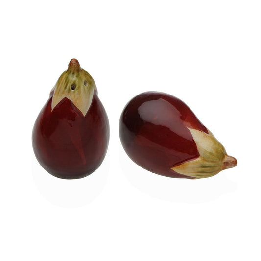 Suola- ja pippurisirottimet keramiikka, munakoiso 8,5×5,3×5,1 cm keittiöön