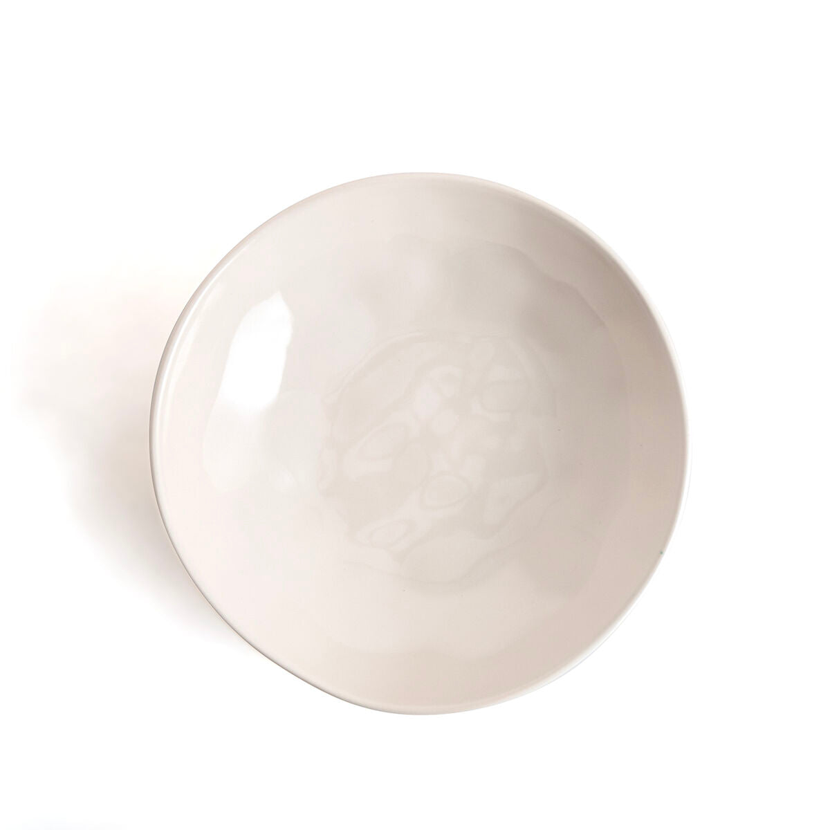 Syvä lautanen 20,5 cm valkoinen keramiikka, 12 kpl - ruokailuun & mikroon