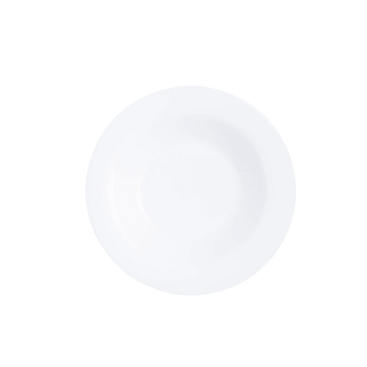 Lautasetti 6 osaa, syvät lautaset 22 cm valkoinen lasia Intensity Arcoroc
