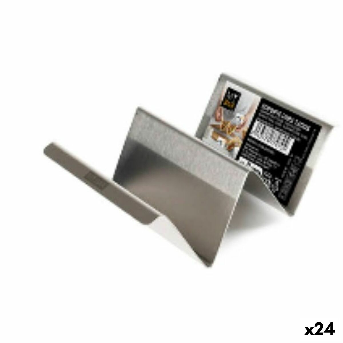 Tacoteline 24 kpl 14 x 10 x 5 cm, tarjoiluteline tacoille juhliin & kotikäyttöön