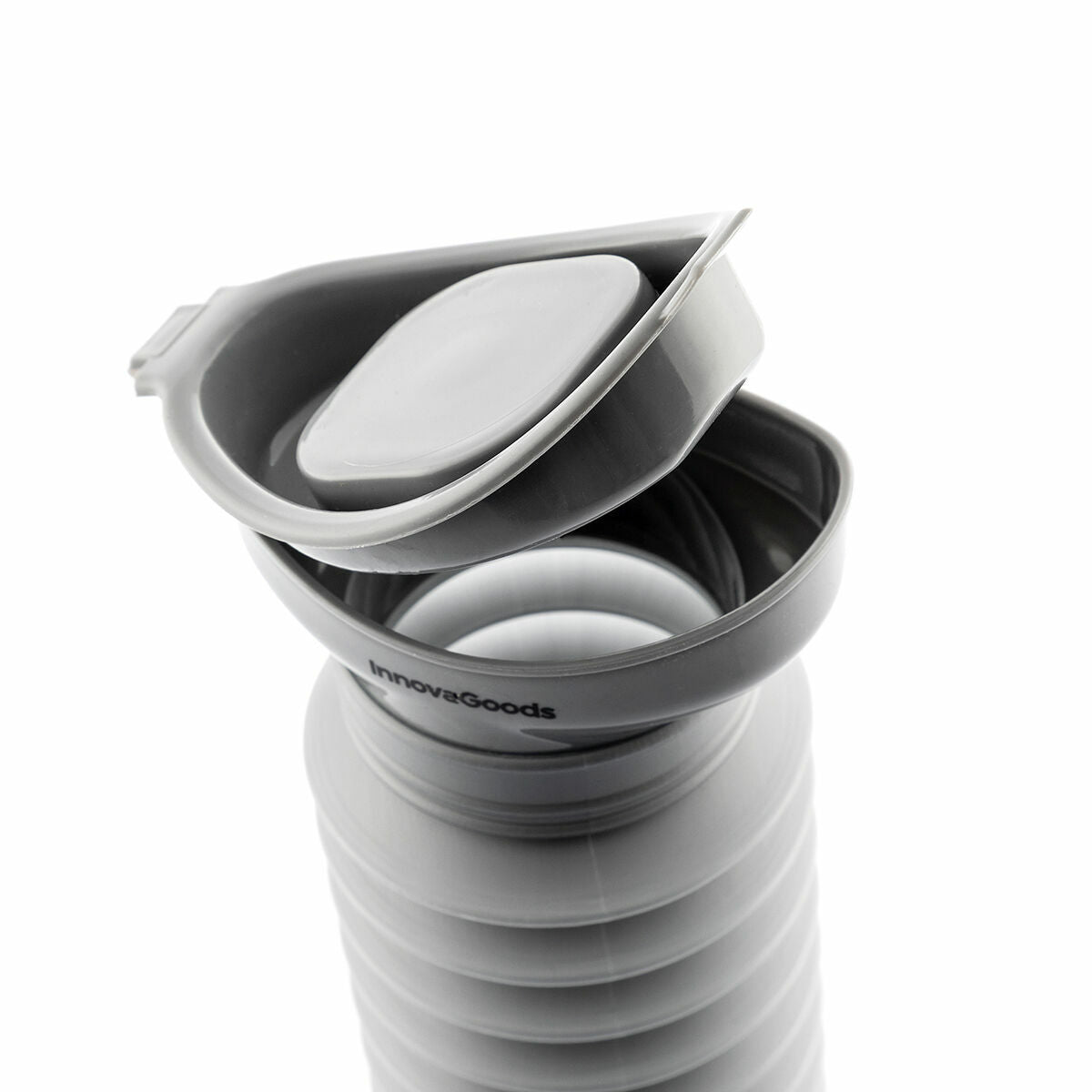Kannettava taittuva pissapullo 750 ml kompakti unisex, matkalle & retkeilyyn