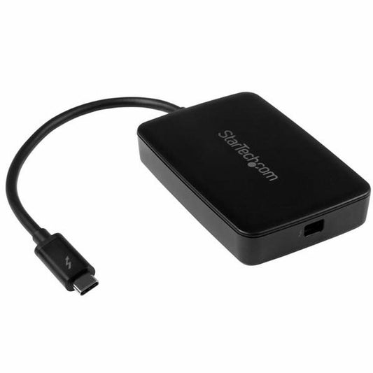 Thunderbolt 3 adapteri USB-C 20 cm, 12 W, musta, niklattu, tietokoneille