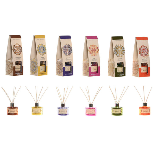 Tuoksutikku 100 ml, mandala-design, 6 kpl setti - huonetuoksu eri tuoksuilla