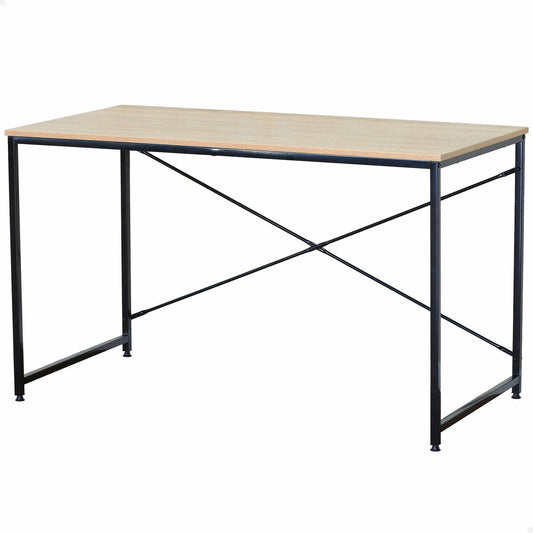 Työpöytä 120 x 71 x 60 cm teräsrunko, melamiinipinta minimalistinen kotitoimistoon