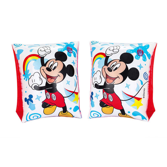 Uimahihat 3–6 v, pari, lasten Mickey Mouse moniväriset 23×15 cm uimareille