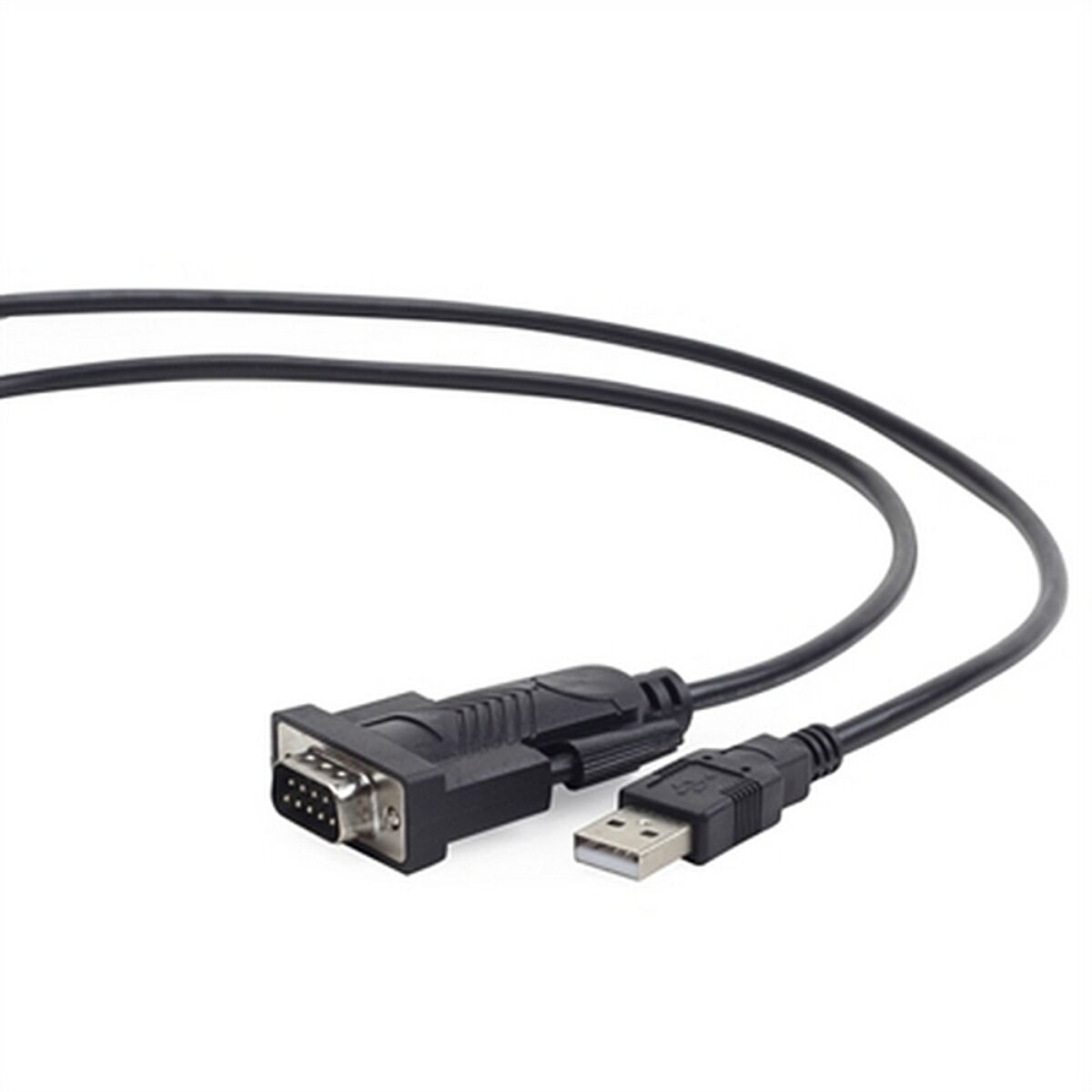 USB RS232 -adapteri 1,5 m, USB-A - DB9 9-pin uros, Windows macOS Linux