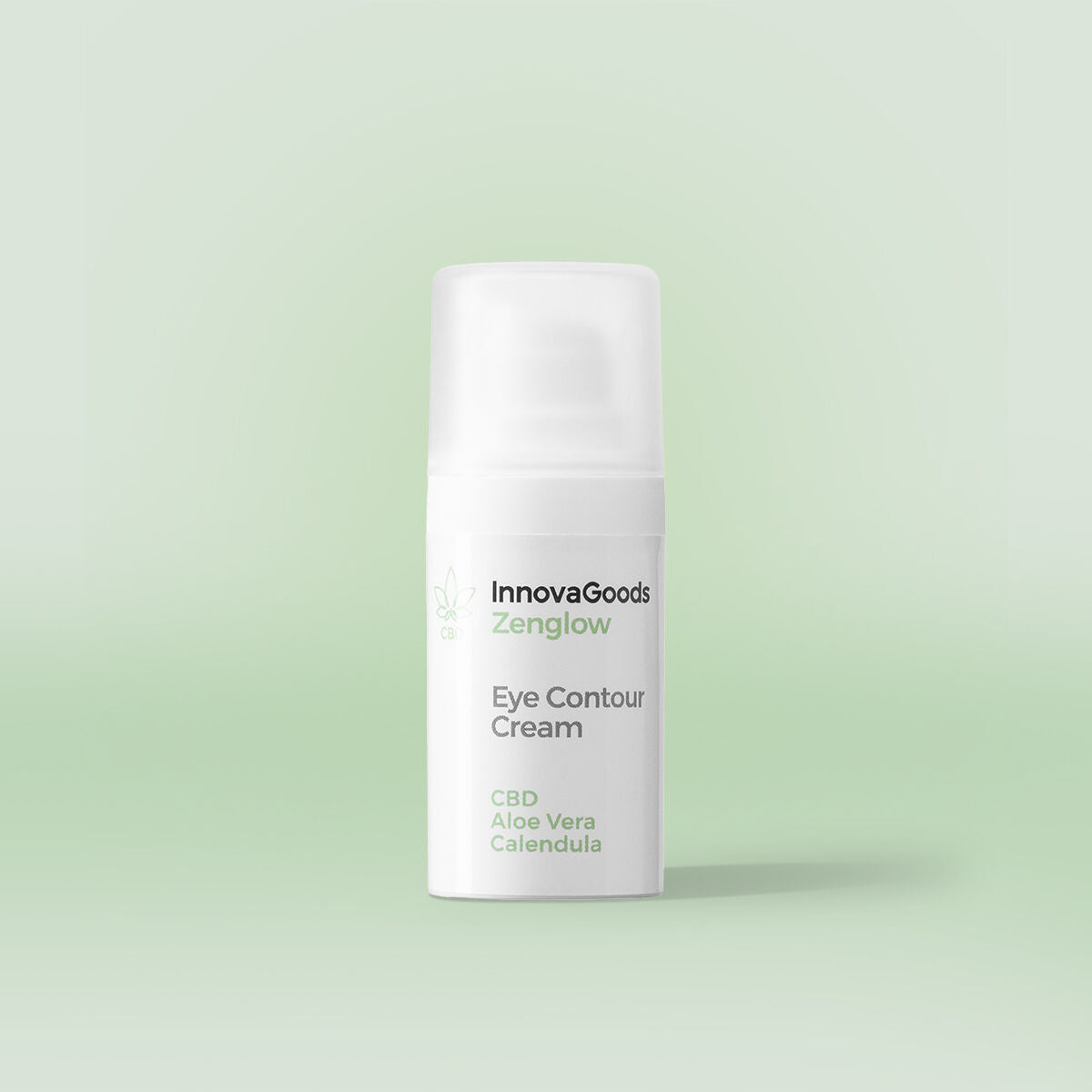 CBD silmänympärysvoide 15 ml, kirkastava & rauhoittava herkälle iholle – kirkastava CBD-hoito – kuva 2