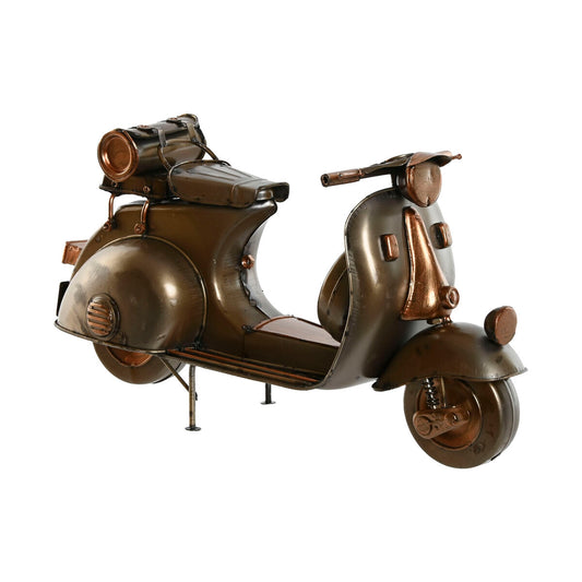 Vespa koristehahmo metallinen vintage, samppanja-hopea pöytäkoriste 28×11×17 cm