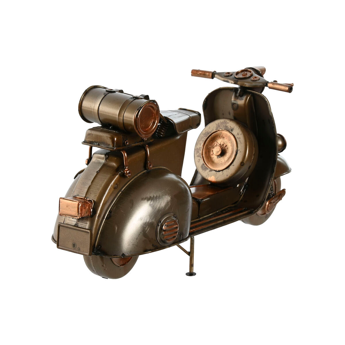 Vespa koristehahmo metallinen vintage, samppanja-hopea pöytäkoriste 28×11×17 cm