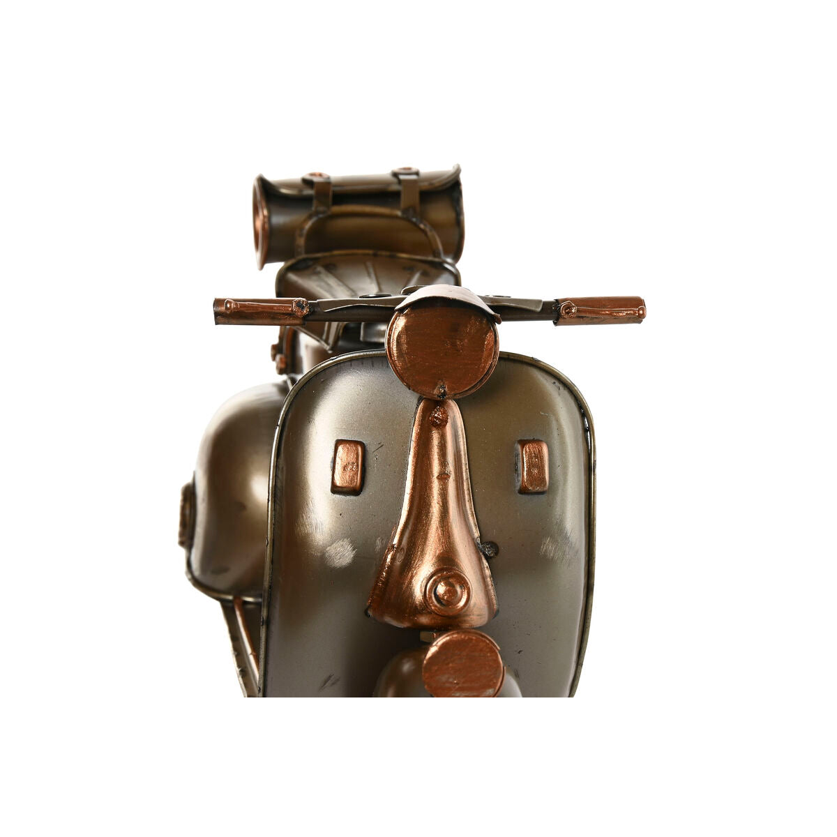 Vespa koristehahmo metallinen vintage, samppanja-hopea pöytäkoriste 28×11×17 cm