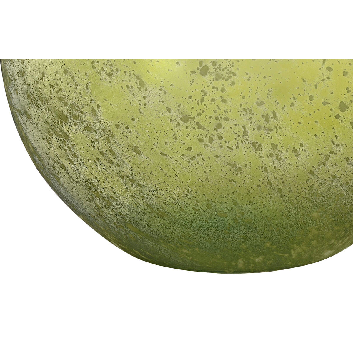 Vihreä maljakko kierrätyslasista vanhahtava viimeistely 29×29×43 cm sisustus