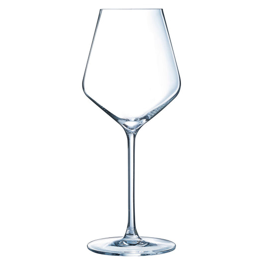 Viinilasit 380 ml 4 kpl, läpinäkyvä lasi, konepestävä Cristal d'Arques sarja