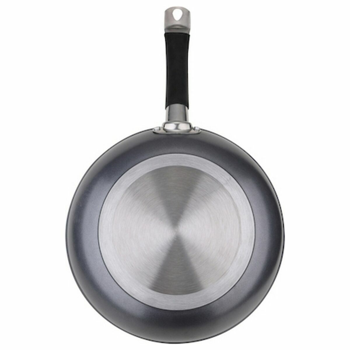Wokpannu 28 cm, karkaistu alumiini, tarttumaton, induktioon sopiva, kansi